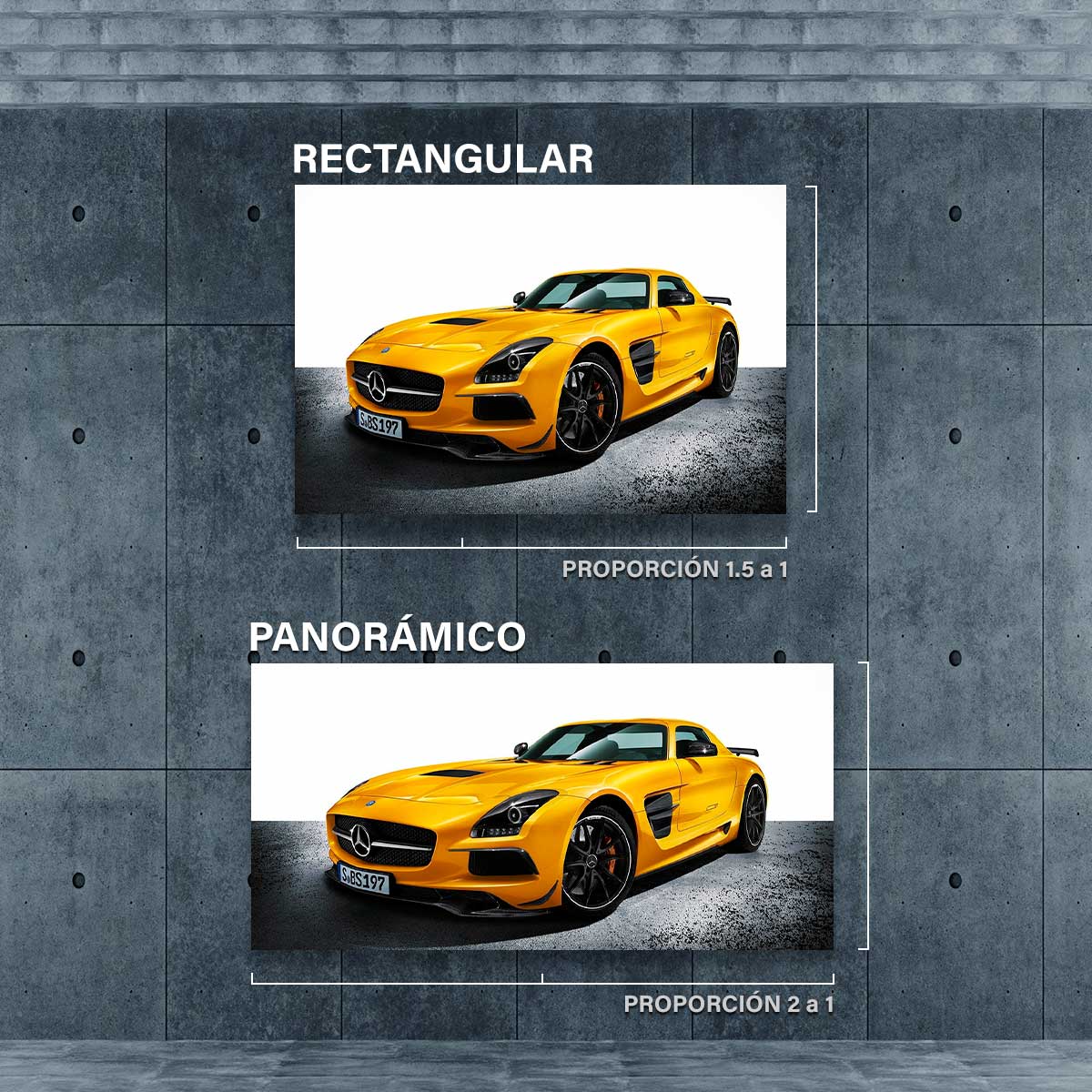 Mercedes Benz CC Amarillo
