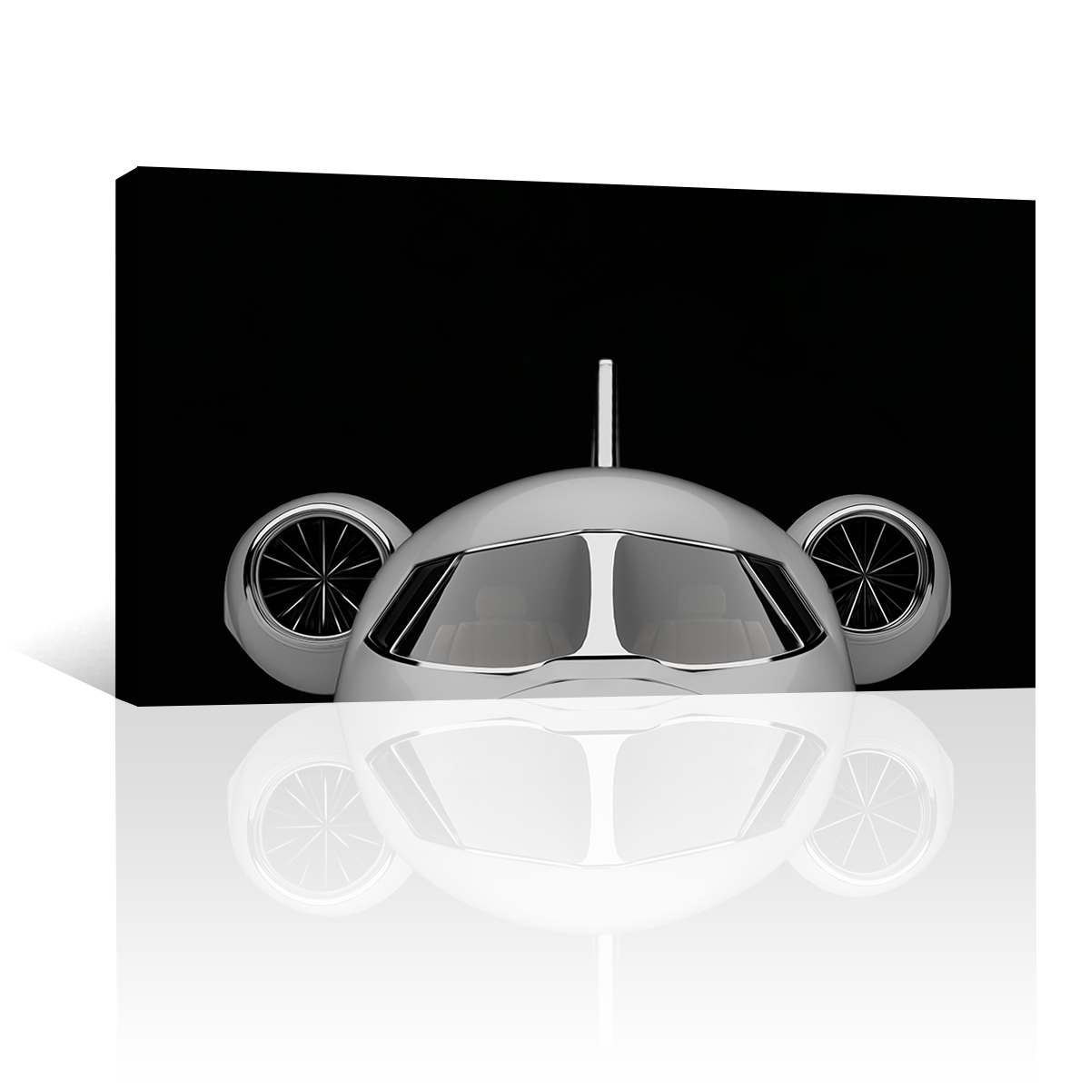 Avión Privado De Frente