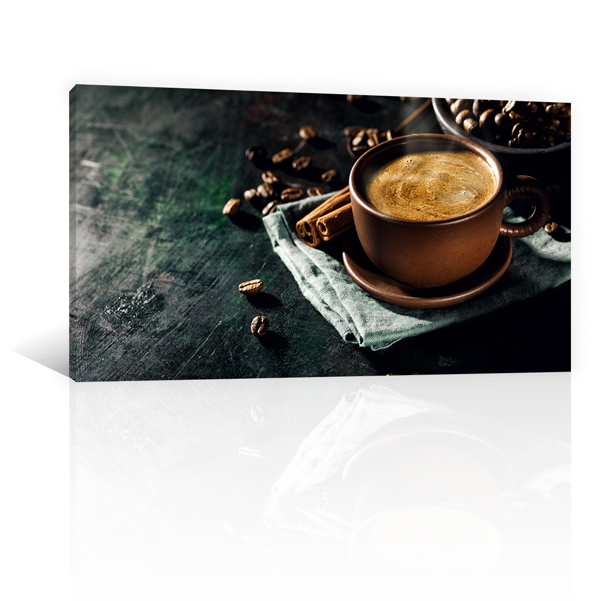 Café Granos Y Canela Rusticos