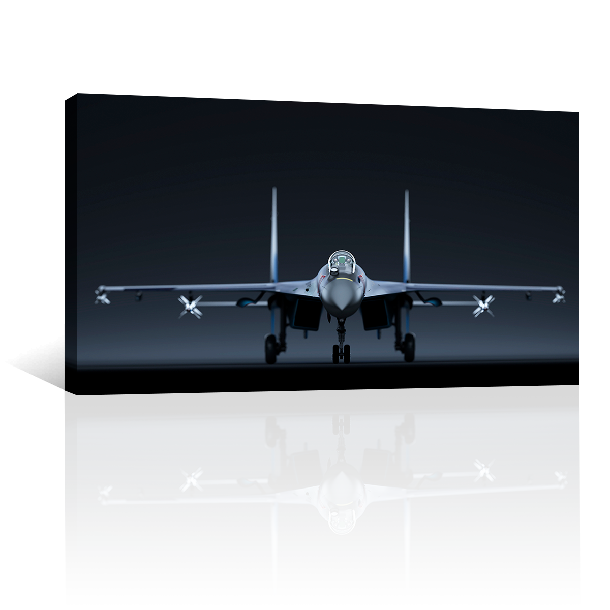 Jet Sukhoi SU35 Gris