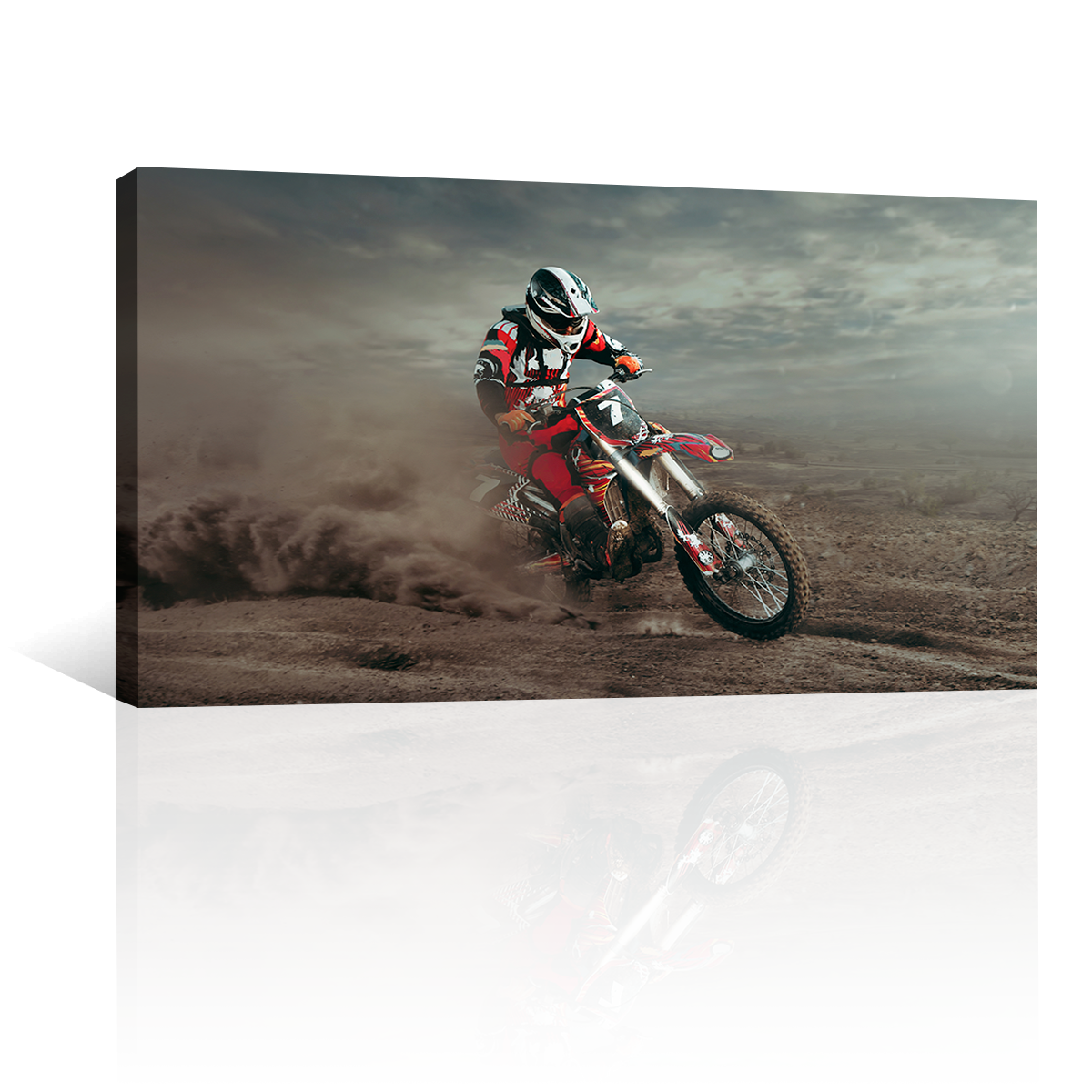 Motocross Entre Polvo