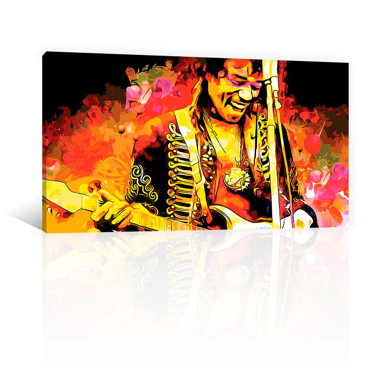 Retrato Jimmy Hendrix
