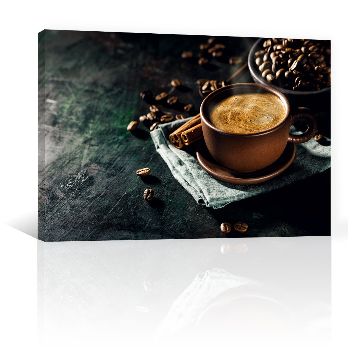 Café Granos Y Canela Rusticos