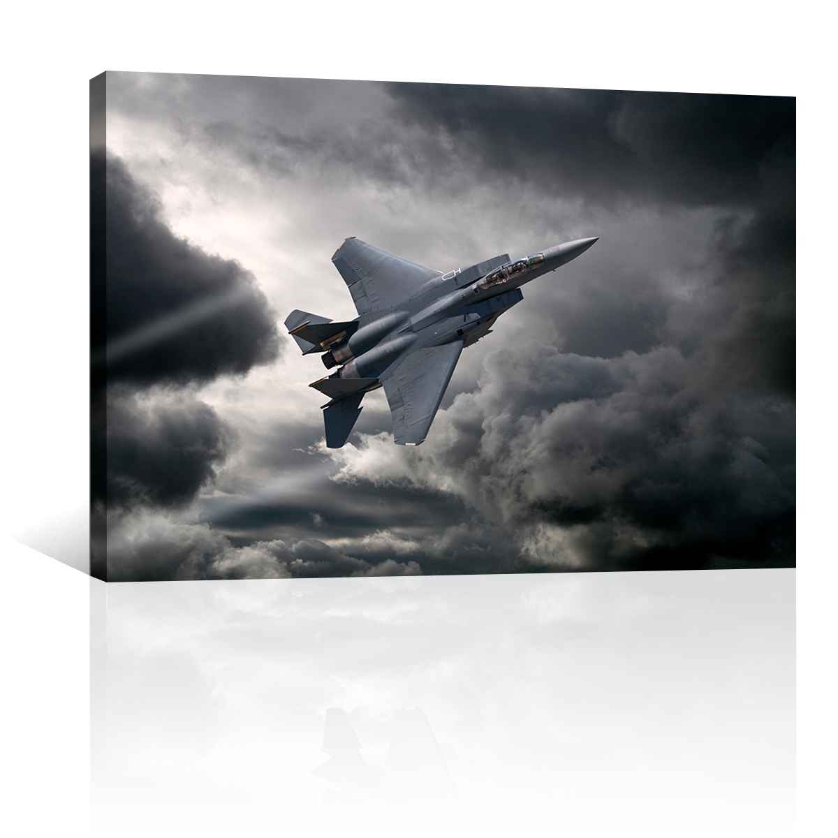 Jet F15 En El Cielo