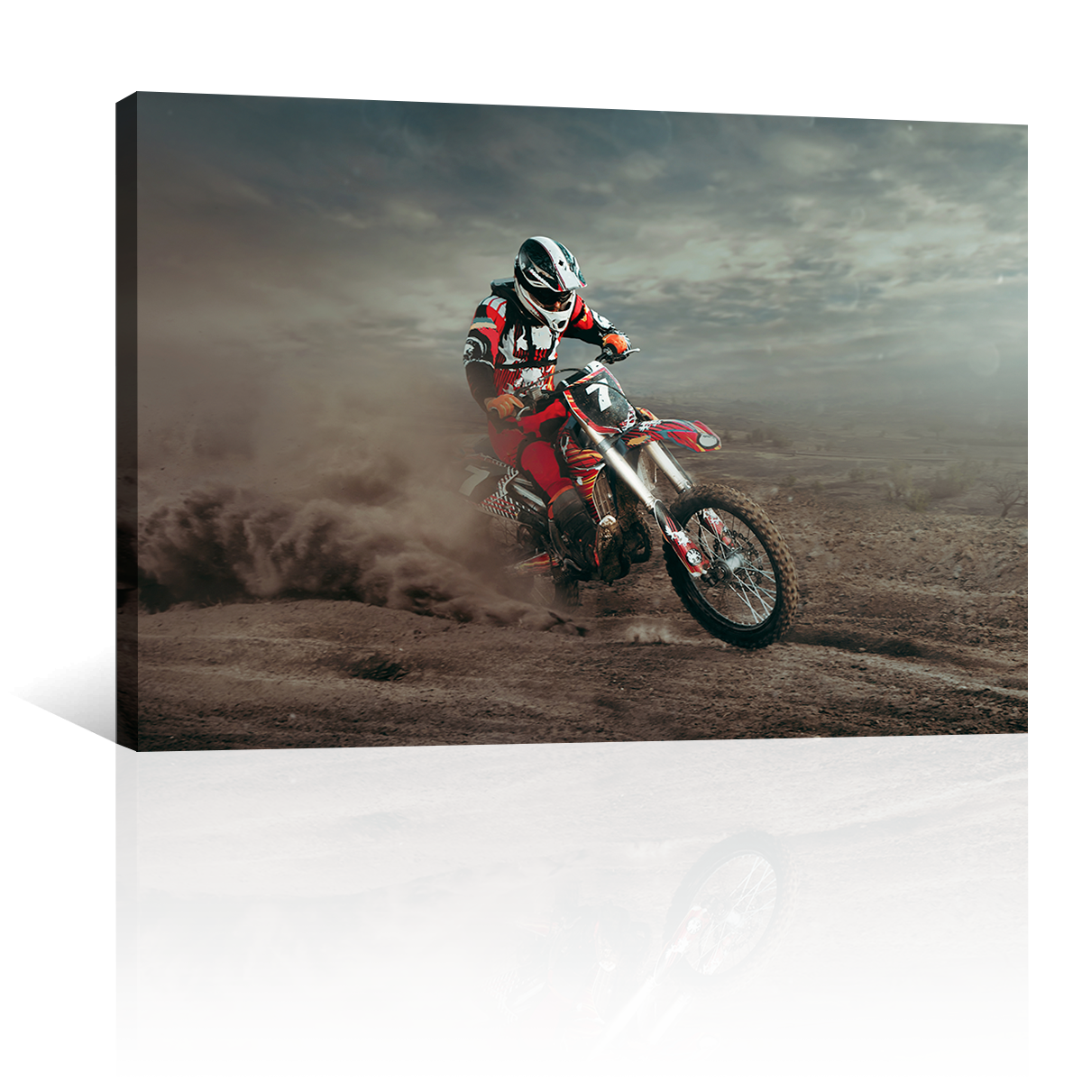 Motocross Entre Polvo