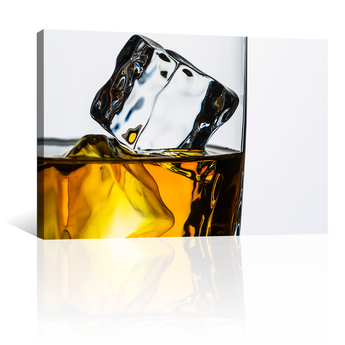 Whiskey A Las Rocas En Vaso