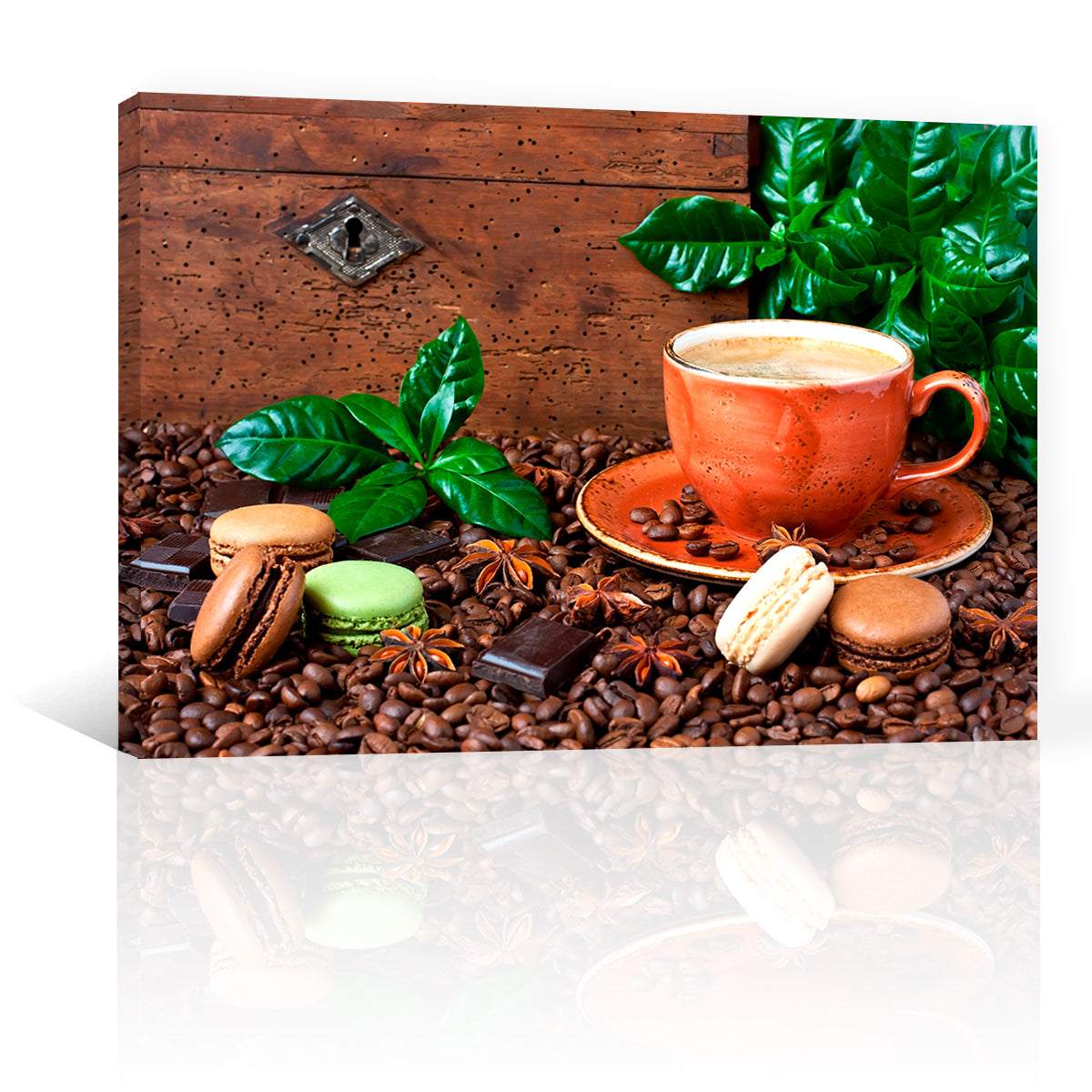 Café Macarrones Y Chocolates