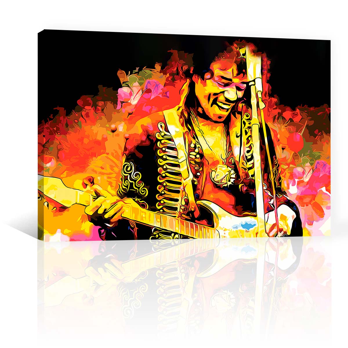 Retrato Jimmy Hendrix