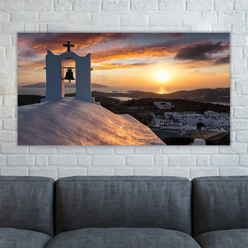 Sunset over the Aegean Sea