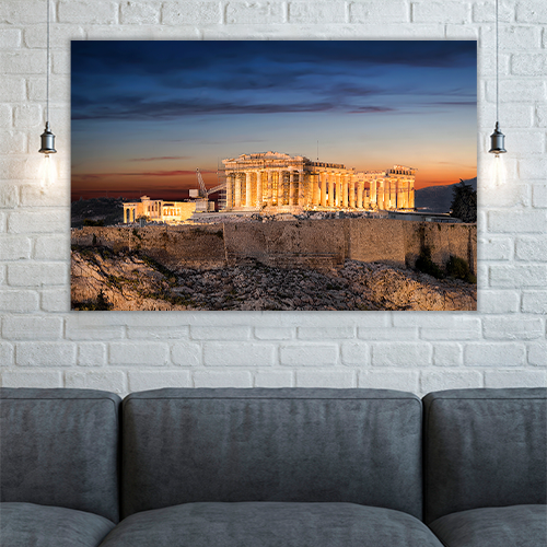 The Parthenon at the Acropolis of Athens