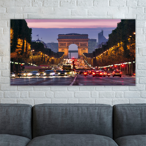 Champs Elysees at night