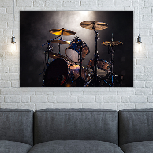 Spotlighted Rock