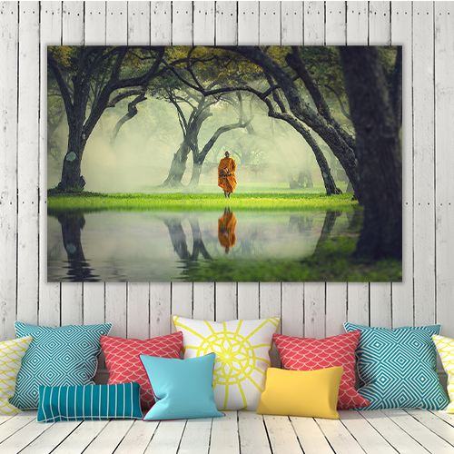 Monk in Deep Forest