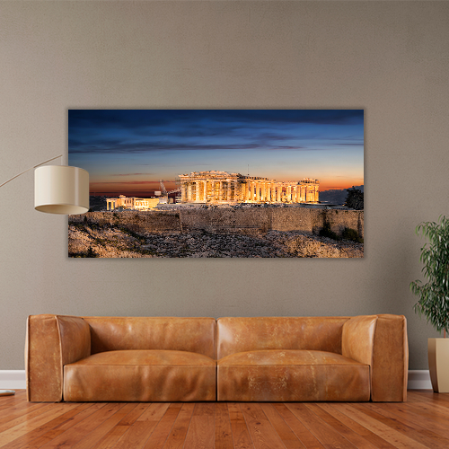 The Parthenon at the Acropolis of Athens