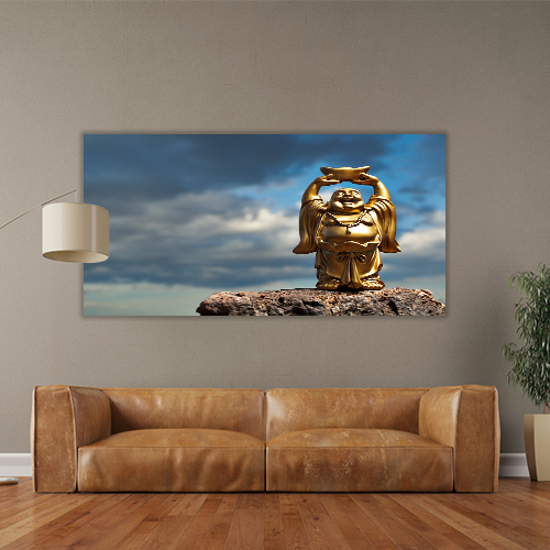 Golden Prosperity Buddha