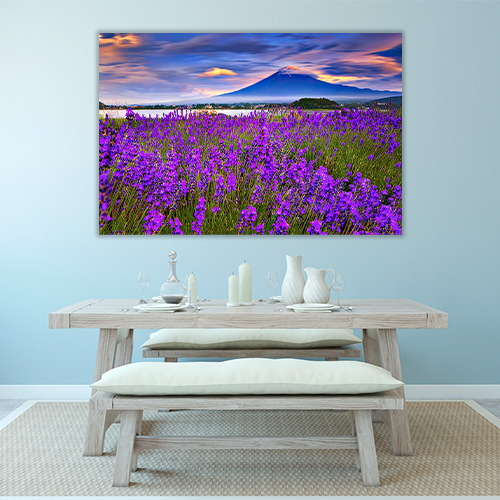 Fiji mountain and Lavander