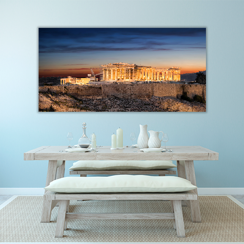 The Parthenon at the Acropolis of Athens