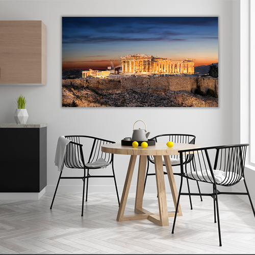 The Parthenon at the Acropolis of Athens