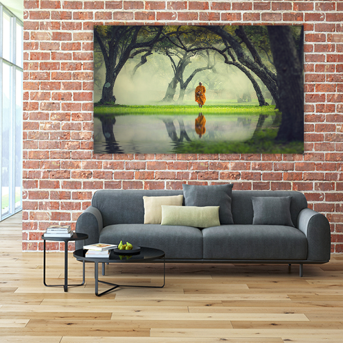 Monk in Deep Forest