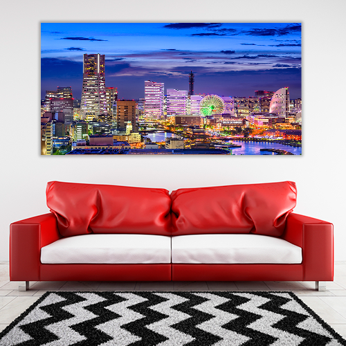 Yokohama Japan Skyline