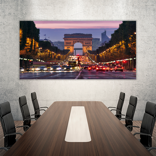 Champs Elysees at night