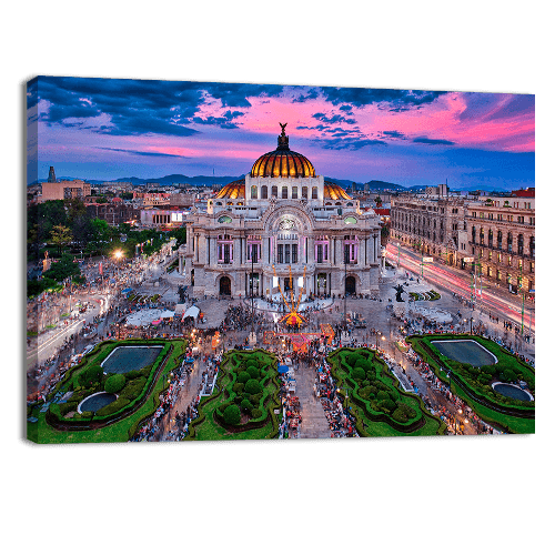 Bellas Artes al Atardecer