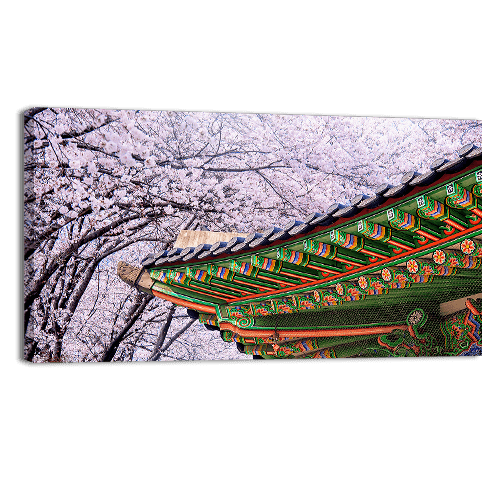 Palace with Cherry Blossom