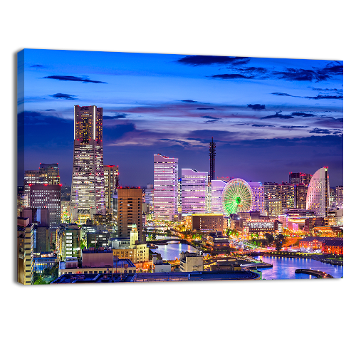 Yokohama Japan Skyline