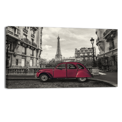 Retro Eiffel Tower