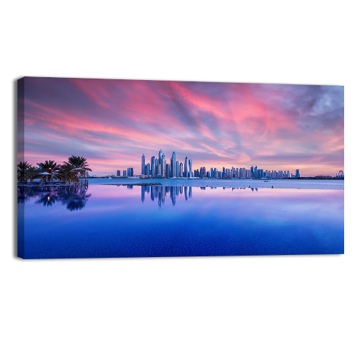 Skyline of Dubai Marina