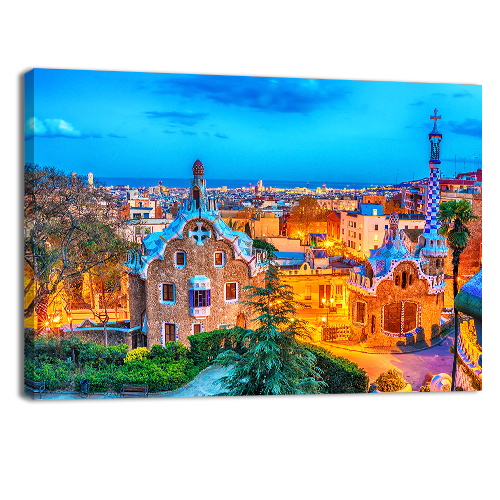Park Guell of Barcelona