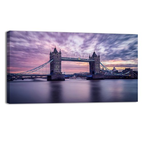 The iconic Tower Bridge