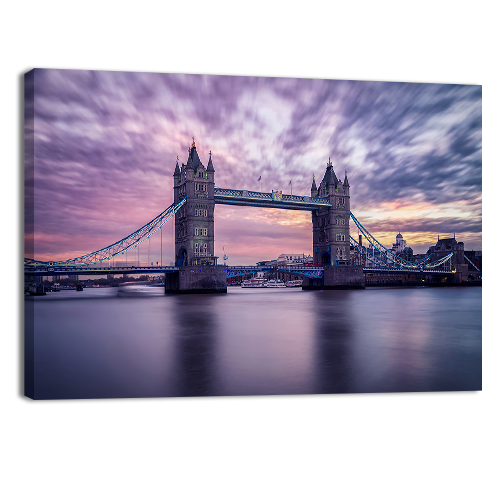 The iconic Tower Bridge