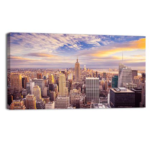 Sunset Aerial View