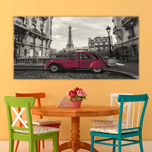 Retro Eiffel Tower
