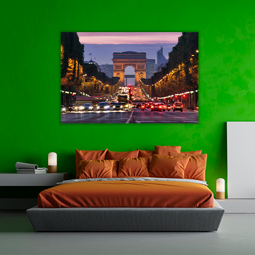 Champs Elysees at night