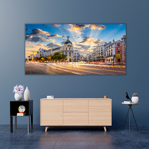 Calle de Alcala and Gran Via