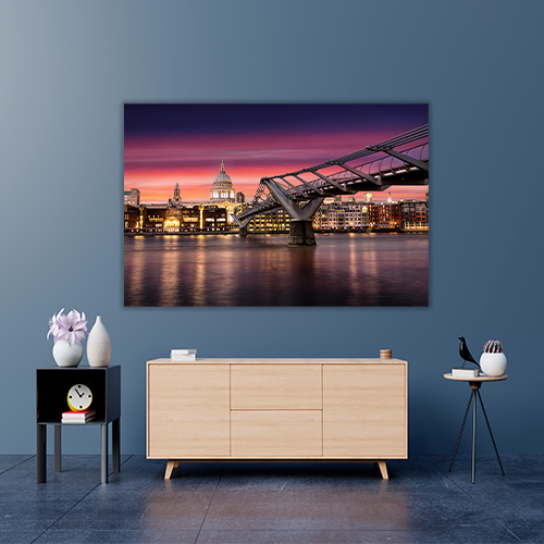 Sunset over the St. Pauls Cathedral