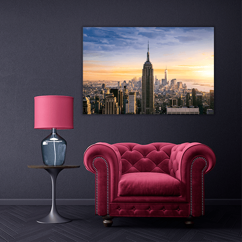Skyscrapers at Sunset