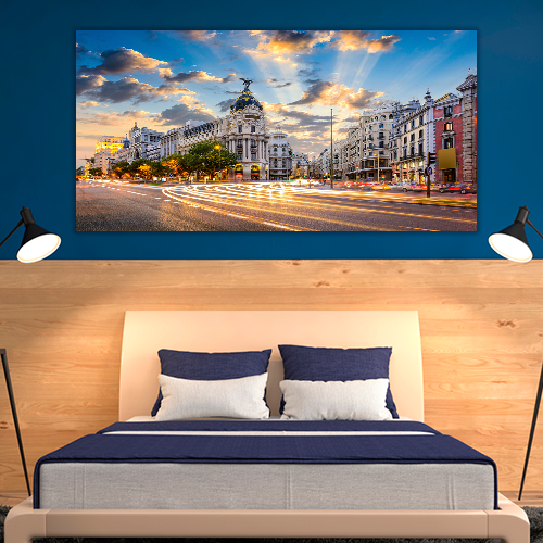 Calle de Alcala and Gran Via