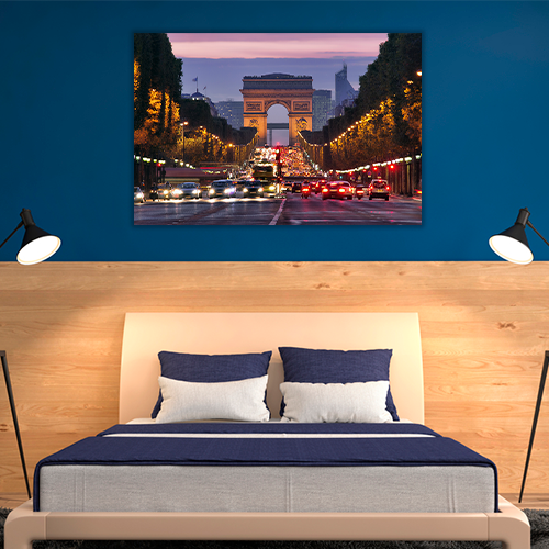 Champs Elysees at night