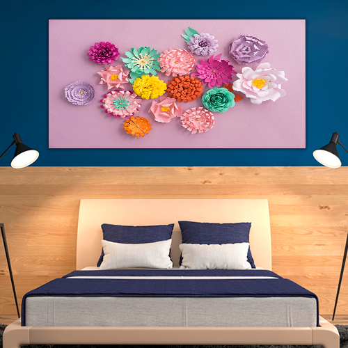 In colours