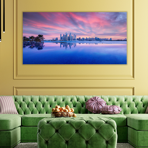 Skyline of Dubai Marina