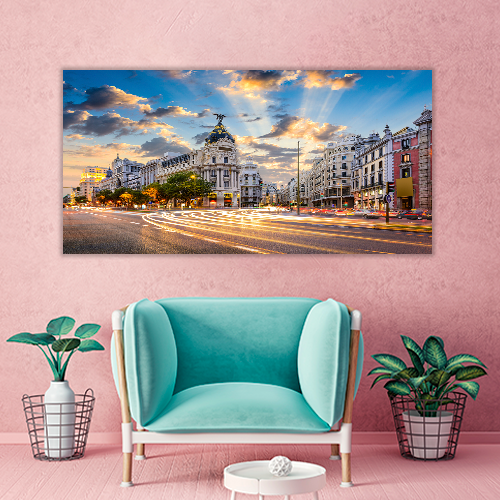 Calle de Alcala and Gran Via