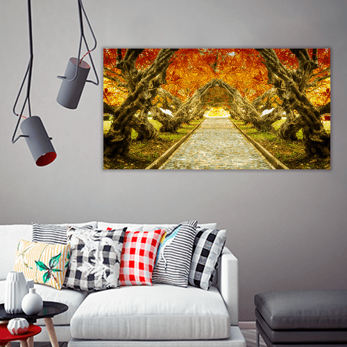 Plumeria Tree Tunnel