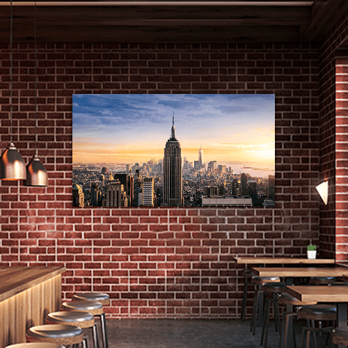 Skyscrapers at Sunset