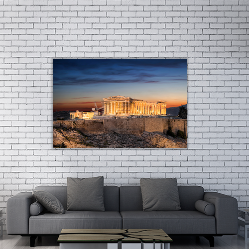 The Parthenon at the Acropolis of Athens