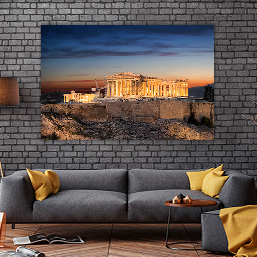 The Parthenon at the Acropolis of Athens
