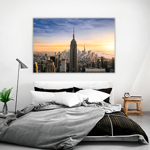Skyscrapers at Sunset