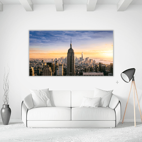 Skyscrapers at Sunset